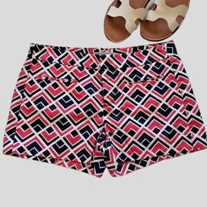 𝅺the GAP Navy White and Pink Geometrical pattern Size 2